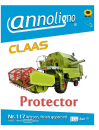 Claas Mähdrescher Protector (Senator - Klasse) Bild- Bedienungsanleitung - annoligno 117